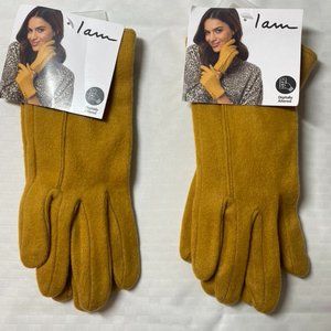 I am Mustard Yellow Female gloves